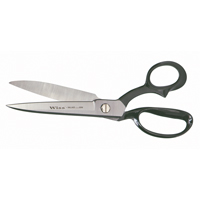 Wide Blade Industrial Shears, 4-3/4" Cut Length, Rings Handle UG799 | Kelford