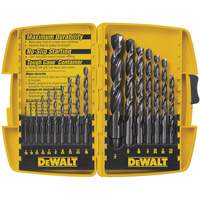 Jobber Drill Bit Set, 17 Pieces, High Speed Steel Kelford
