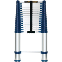 Telescopic Ladder, 3' - 15.5', Aluminum, 250 lbs. Capacity, Type 1 VC252 | Kelford