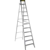 3400 Series Industrial Extra Heavy-Duty Step Ladder, 12', Aluminum, 300 lbs. Capacity, Type 1A VC315 | Kelford