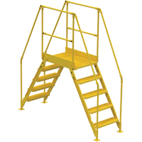 Crossover Ladder, 79 1/2" Overall Span, 50" H x 24" D, 24" Step Width VC450 | Kelford