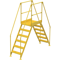 Crossover Ladder, 104" Overall Span, 60" H x 36" D, 24" Step Width VC455 | Kelford