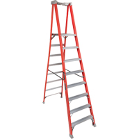 Industrial Heavy-Duty Pro Platform Stepladders (FXP1700 Series), 8', 300 lbs. Cap. Kelford