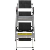 Tilt & Roll Step Stool Ladder, 4 Steps, 44.25" x 22.13" x 59" High VD440 | Kelford