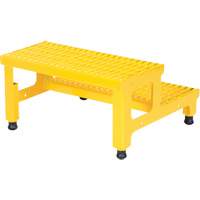 Adjustable Step-Mate Stand, 2 Step(s), 23-13/16" W x 22-7/8" L x 15-1/4" H, 500 lbs. Capacity VD446 | Kelford