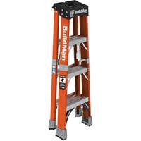 Step Ladder, 4', Fibreglass, 375 lbs. Capacity, Type 1AA Kelford