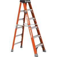 Step Ladder, 6', Fibreglass, 375 lbs. Capacity, Type 1AA Kelford
