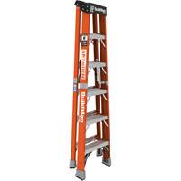 Step Ladder, 6', Fibreglass, 375 lbs. Capacity, Type 1AA Kelford