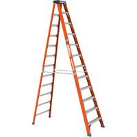 Step Ladder, 12', Fibreglass, 375 lbs. Capacity, Type 1AA Kelford
