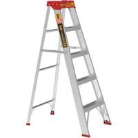 Step Ladder, 5', Aluminum, 200 lbs. Capacity, Type 3 Kelford