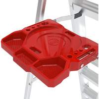 Step Ladder with Paint Tray, 6', Aluminum, 200 lbs. Capacity, Type 3 Kelford