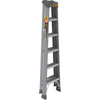 Step Ladder, 6', Fibreglass, 225 lbs. Capacity, Type 2 Kelford