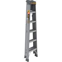 Step Ladder with Paint Tray, 6', Fibreglass, 225 lbs. Capacity, Type 2 Kelford
