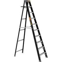 Step Ladder with Paint Tray, 10', Fibreglass, 250 lbs. Capacity, Type 1 Kelford