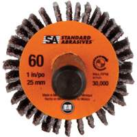 Standard Abrasives™ Flap Wheel, Aluminum Oxide, 60 Grit, 1" x 1" x 1/4" VE678 | Kelford