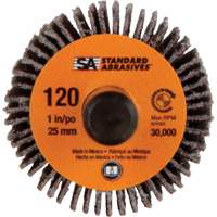 Standard Abrasives™ Flap Wheel, Aluminum Oxide, 120 Grit, 1" x 1" x 1/4" VE680 | Kelford