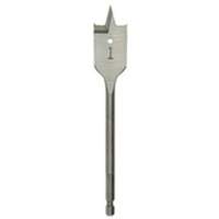 Flat Boring Bit, 7/16" Diameter, 1/4" Hex Shank, 6" Length Kelford