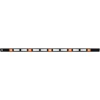 Top-Reading Level, I-Beam, 72" L, Aluminum, 5, Non-Magnetic Kelford