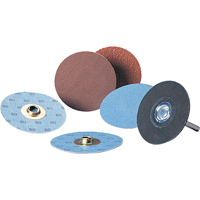 Disque &agrave; changement rapide Standard Abrasives, 3" dia., Grain P240, Oxyde d'aluminium Kelford