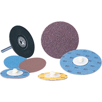 Disque &agrave; changement rapide Standard Abrasives, 2" dia., Grain 36, Oxyde d'aluminium Kelford