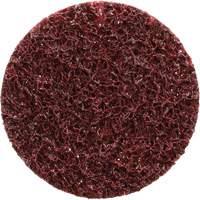 Disque de conditionnement de surface &agrave; remplacement rapide Standard Abrasives, 2" dia., Grain Moyen, Oxyde d'aluminium Kelford