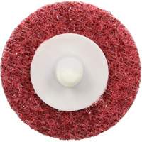 Disque de conditionnement de surface &agrave; remplacement rapide Standard Abrasives, 2" dia., Grain Moyen, Oxyde d'aluminium Kelford