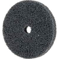 Standard Abrasives 500 Series Soft Density Unitized Wheels, 2" x 1/4", 1/4" Arbor, Fine Grit, Silicon Carbide Kelford