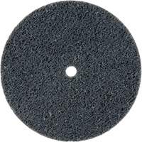 Standard Abrasives 500 Series Soft Density Unitized Wheels, 3" x 1/4", 1/4" Arbor, Fine Grit, Silicon Carbide Kelford