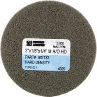Standard Abrasives Unitized Wheel, 3" x 1/8", 1/4" Arbor, Medium Grit, Aluminum Oxide Kelford