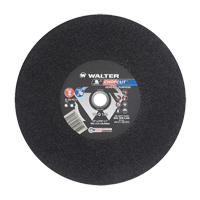 Meules &agrave; tronçonner Chopcut, 14" x 3/32", Arbre de 1", Type 1, Oxyde d'aluminium, 4400 Tr/min Kelford
