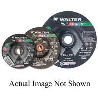 Meule FLEXCUT, 3", 36 Grain, Oxyde d'aluminium, 3/8", 20400 Tr/min, Type 29 Kelford