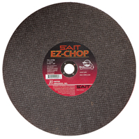 EZ-Chop<sup>®</sup> Chop Saw Wheel, 14" x 3/32", 1" Arbor, Type 1, Aluminum Oxide, 4400 RPM WI910 | Kelford
