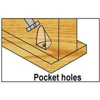 Trousses de m&egrave;ches Forstner Bormax dans un boîtier en bois, 7 morceaux, Acier Kelford