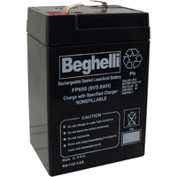 Sealed Lead Acid Batteries, 6 V, 5 Ah Kelford