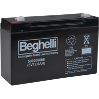 Sealed Lead Acid Batteries, 6 V, 12 Ah Kelford