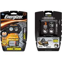 Lampe frontale robuste Hardcase, DEL, 325 lumens, 6,5 hres de fonctionnement, piles AA Kelford