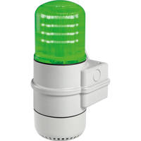 Streamline<sup>®</sup> Modular Multifunctional LED Beacons, Continuous/Flashing/Rotating, Green XE720 | Kelford