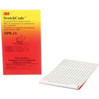 ScotchCode™ Pre-Printed Wire Marker Book XH304 | Kelford
