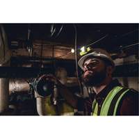 USB HAZ-LO&reg; Intrinsically Safe Headlamp, LED, 250 Lumens, 7 Hrs. Run Time, Rechargeable Batteries Kelford