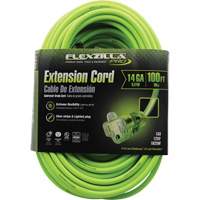 Flexzilla<sup>®</sup> Pro Industrial Extension Cord, SJTW, 14/3 AWG, 15 A, 100' XI523 | Kelford