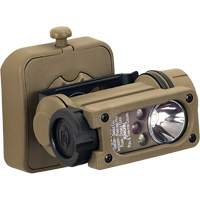 Sidewinder Compact&reg; II Military Model Hands Free Light, LED, 55 Lumens, 6 Hrs. Run Time, AA Batteries Kelford