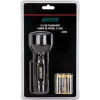 AFL300 Flashlight, LED, 180 Lumens, AA Batteries Kelford