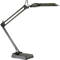 Fluorescent Extended Reach Desk Lamp, 13 W, Fluorescent/LED, 36" Neck, Black XJ106 | Kelford