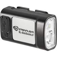 SL-SIDESADDLE&reg; USB Hardhat & Helmet Light, LED, 350/320/400 Lumens, 6.25/7/5 Hrs. Run Time, Rechargeable Batteries Kelford