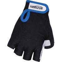Vibration Dampening Fingerless Gloves, Size X-Large, Goatskin Palm Kelford