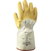 99NFW Heavy-Duty Gloves, 10/Large, Rubber Latex Coating, Cotton Shell Kelford