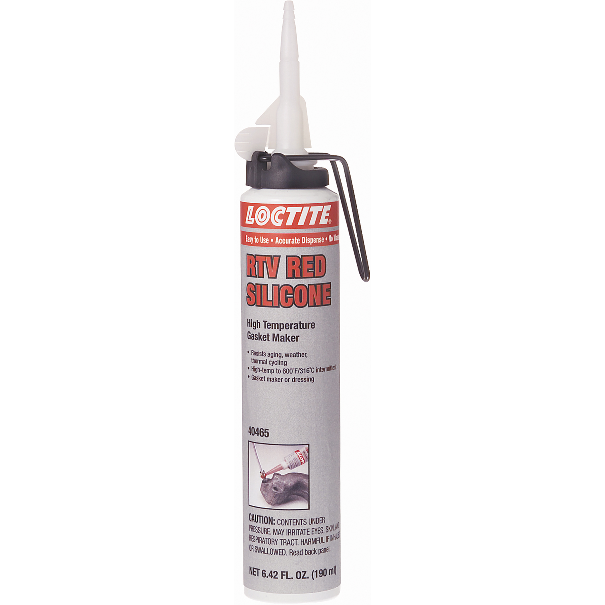 Loctite Superflex High Temp RTV Silicone Adhesive Sealant, Cartridge