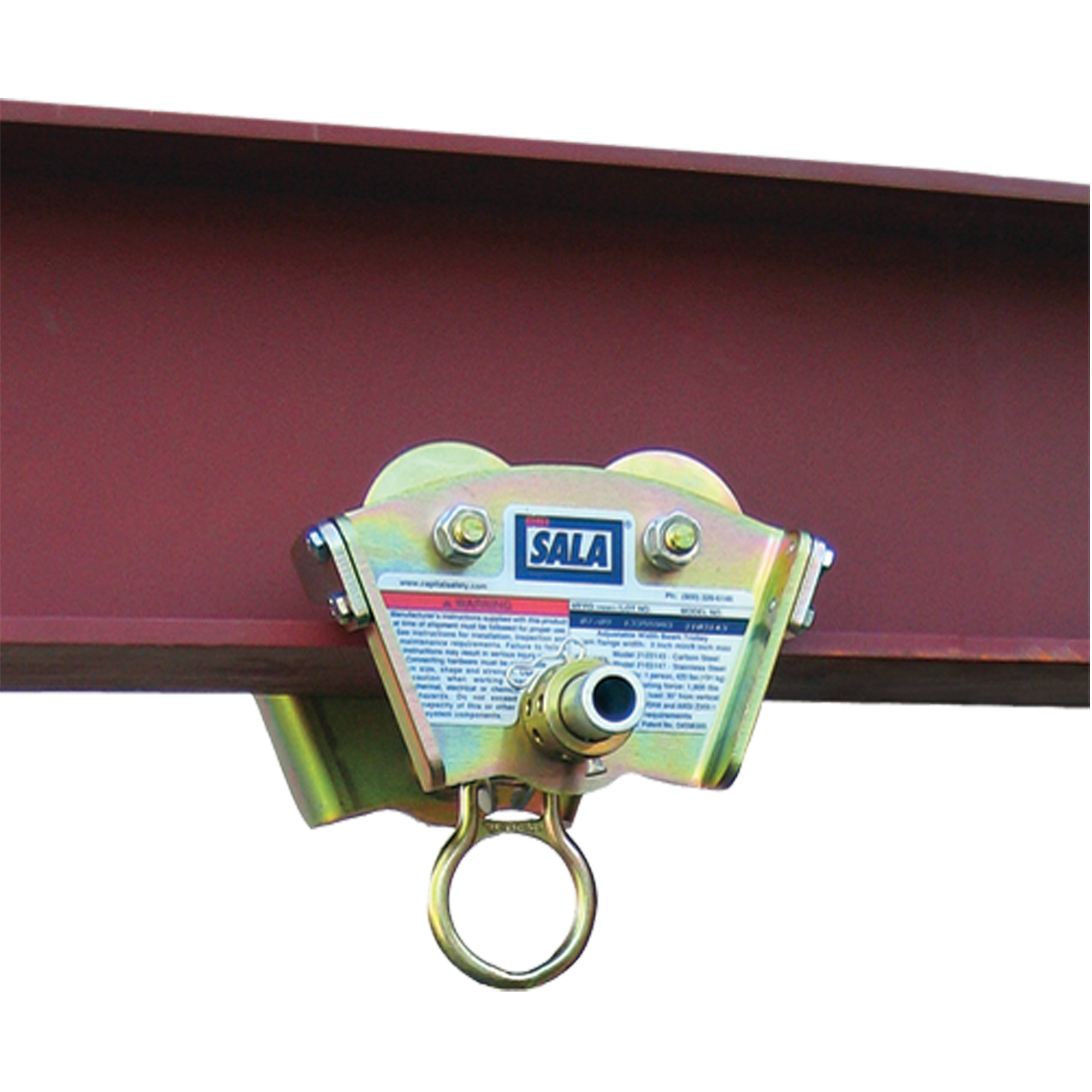 3M DBI Sala Fall Protection Beam Trolley Anchorage Connectors, IBeam
